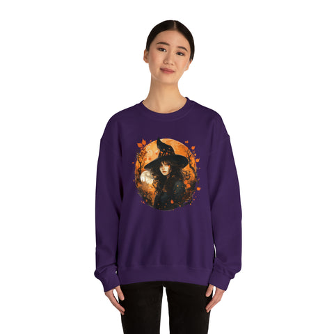 Unisex Autumn Witch Sweatshirt   