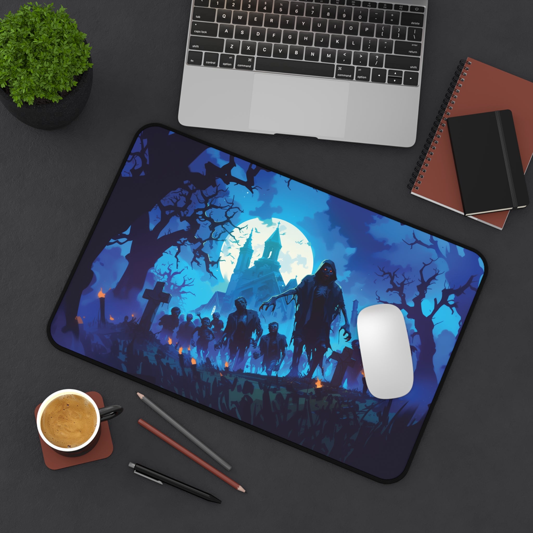 Zombie Horde Desk Mat   