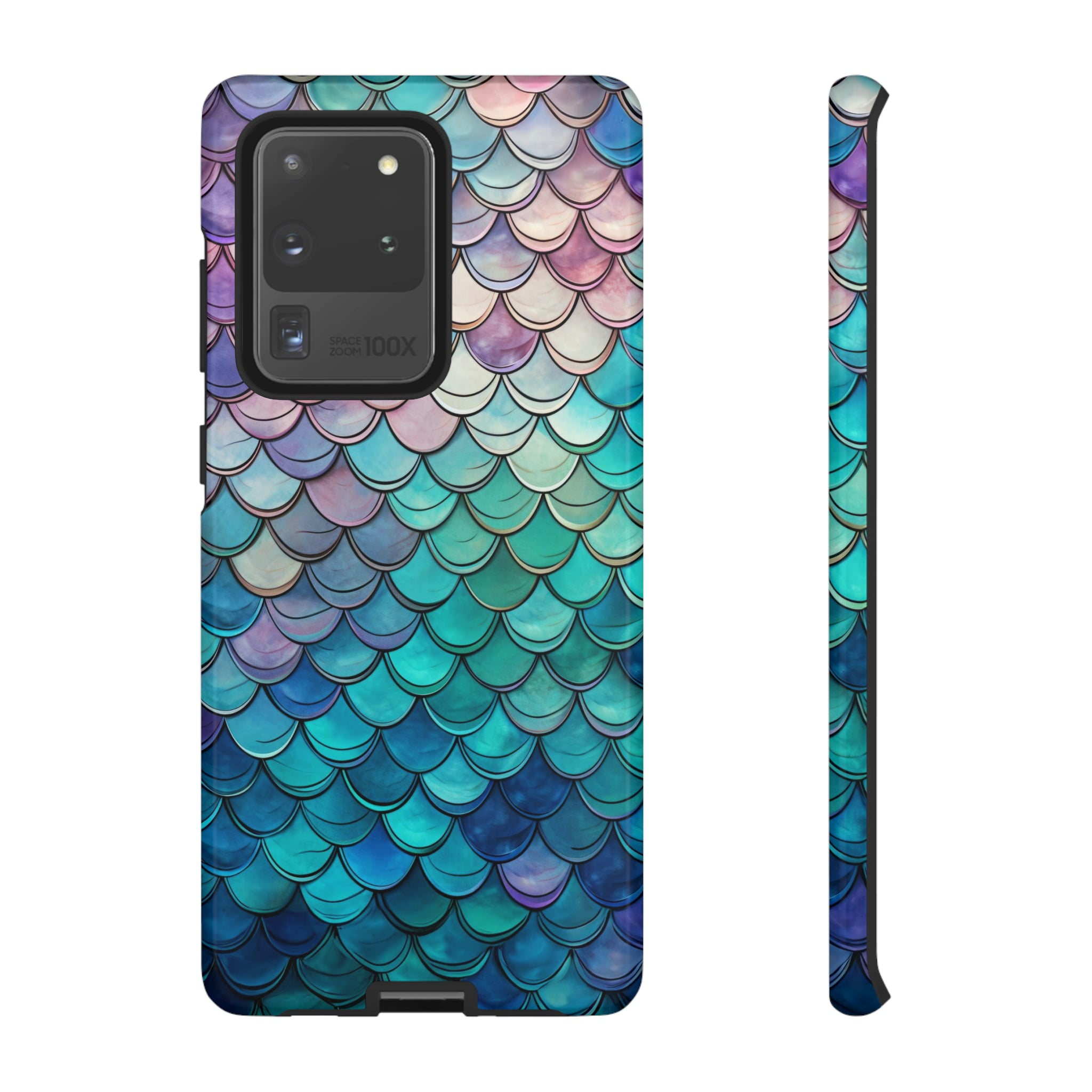 Mermaid Scales Phone Case Samsung Galaxy S20 Ultra Glossy 