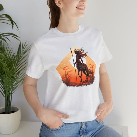 Unisex Centaur Warrior T Shirt   