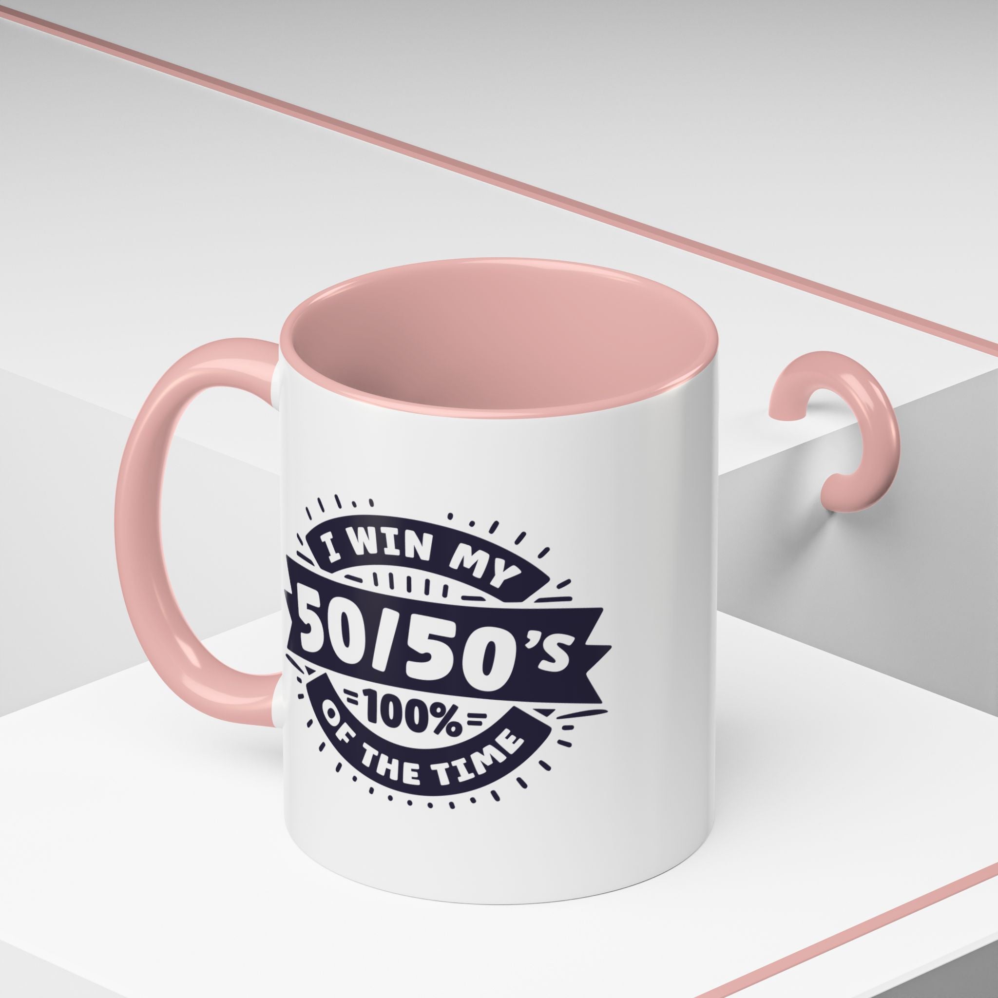11oz 50 50 Winner Gacha Coffee Mug