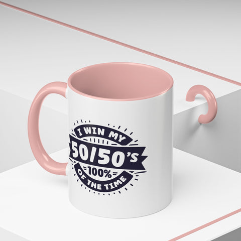 11oz 50 50 Winner Gacha Coffee Mug