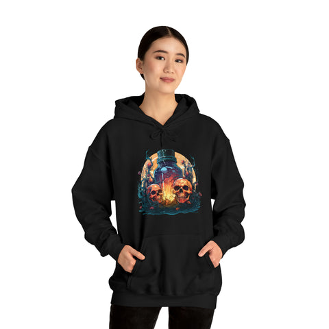 Unisex Magic Potion & Skulls Hoodie   