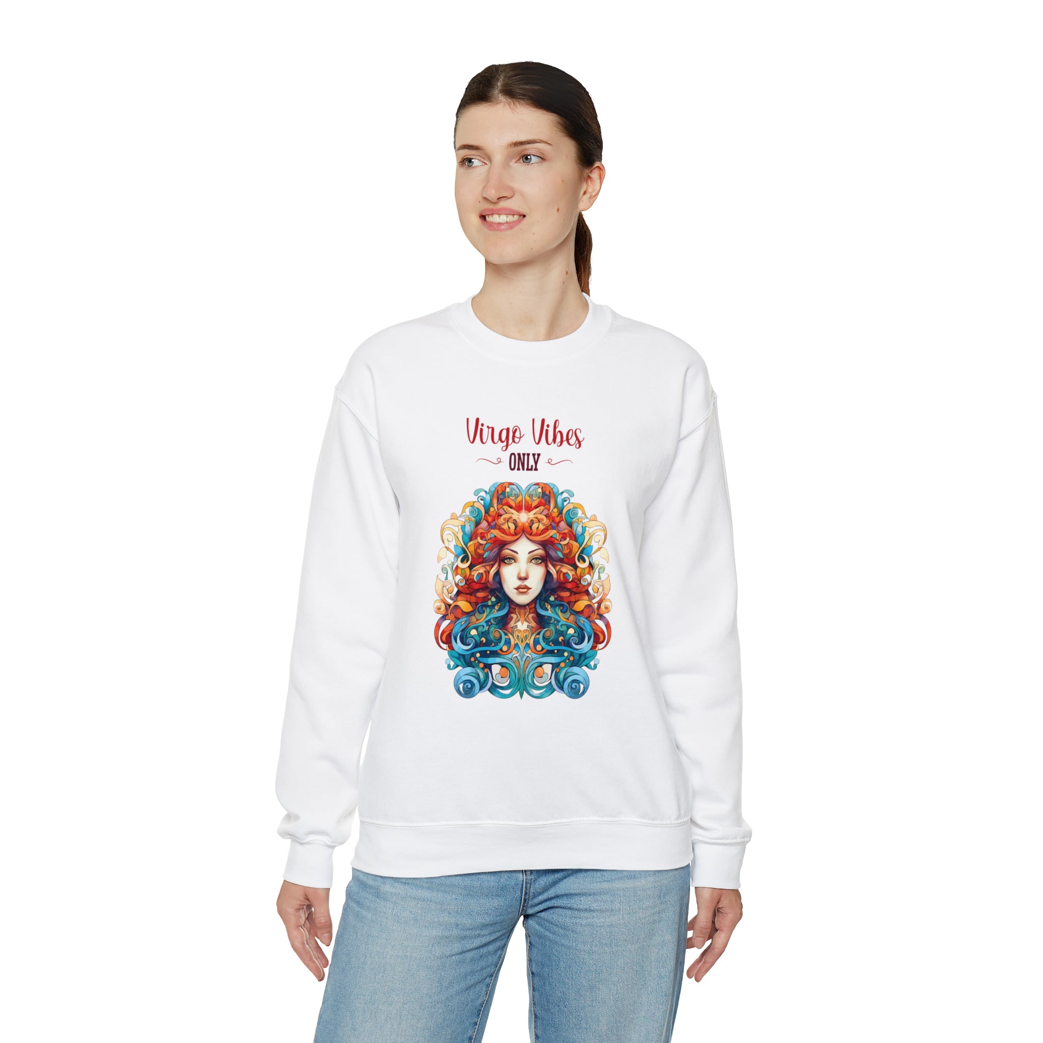 Unisex Virgo Vibes Only Sweatshirt   