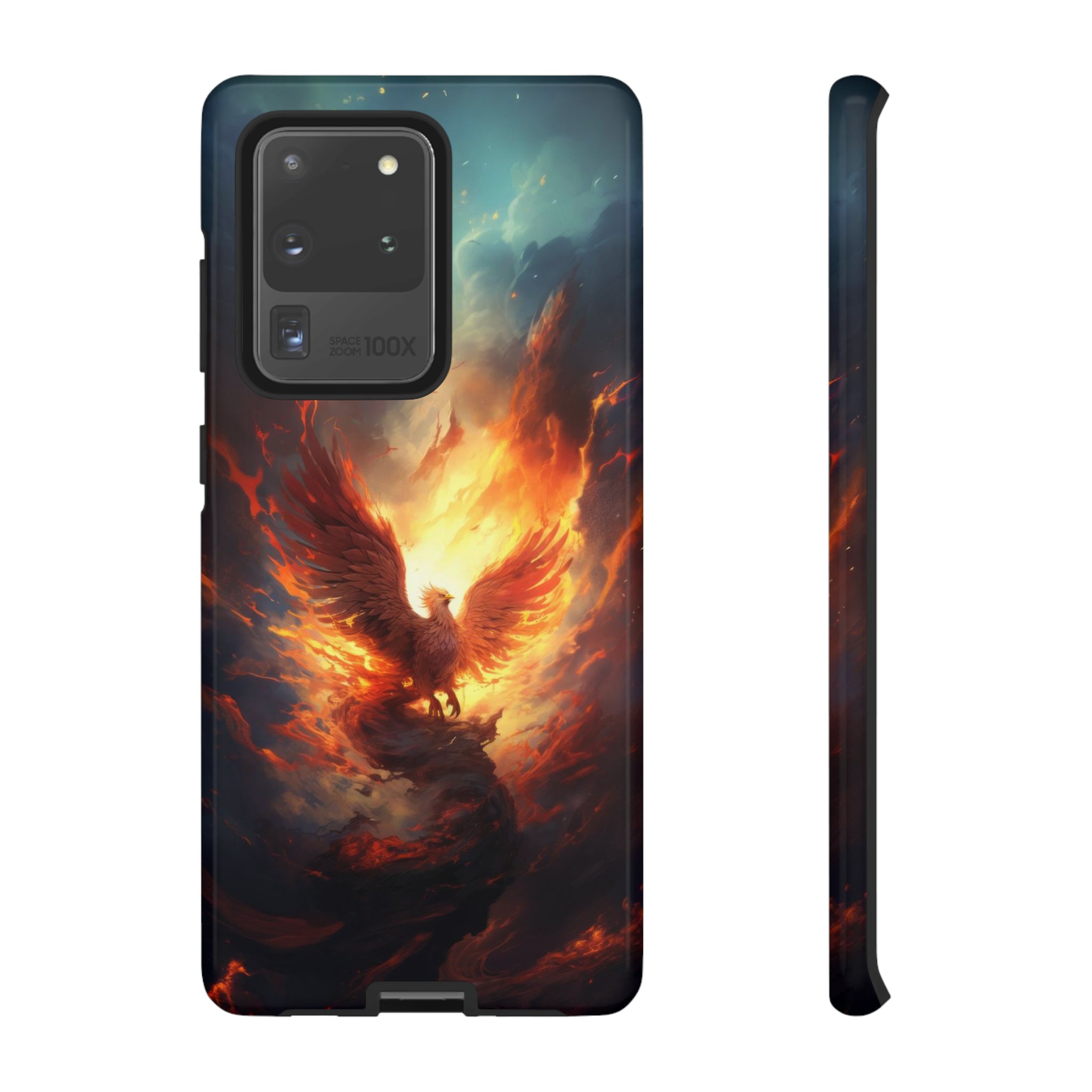 Phoenix in the Clouds Phone Case Samsung Galaxy S20 Ultra Glossy 