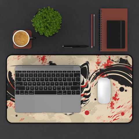 Kitsune Mask Desk Mat   