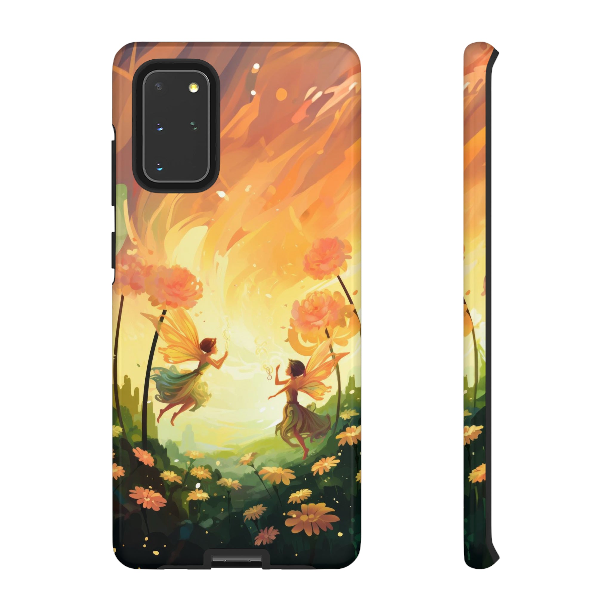 Fairy Flowers Phone Case Samsung Galaxy S20+ Glossy 