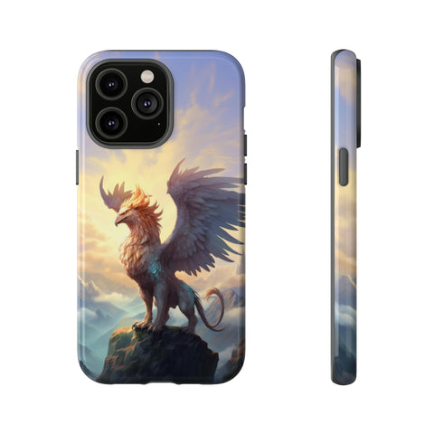 Mountaintop Griffin Phone Case iPhone 14 Pro Max Glossy 