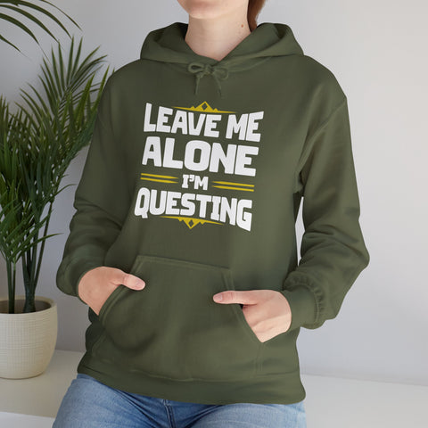 Unisex Leave Me Alone I'm Questing Hoodie