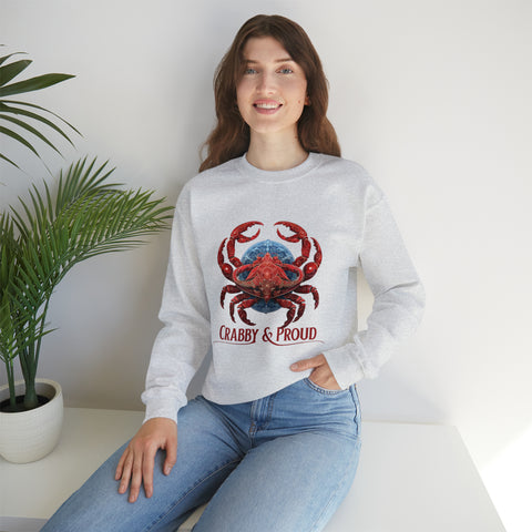 Unisex Cancer Crab Sweatshirt   