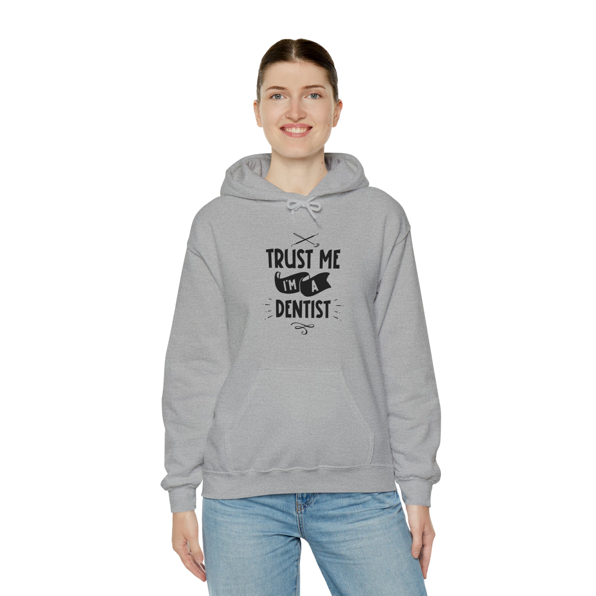 Unisex Trust Me I'm a Dentist Hoodie   