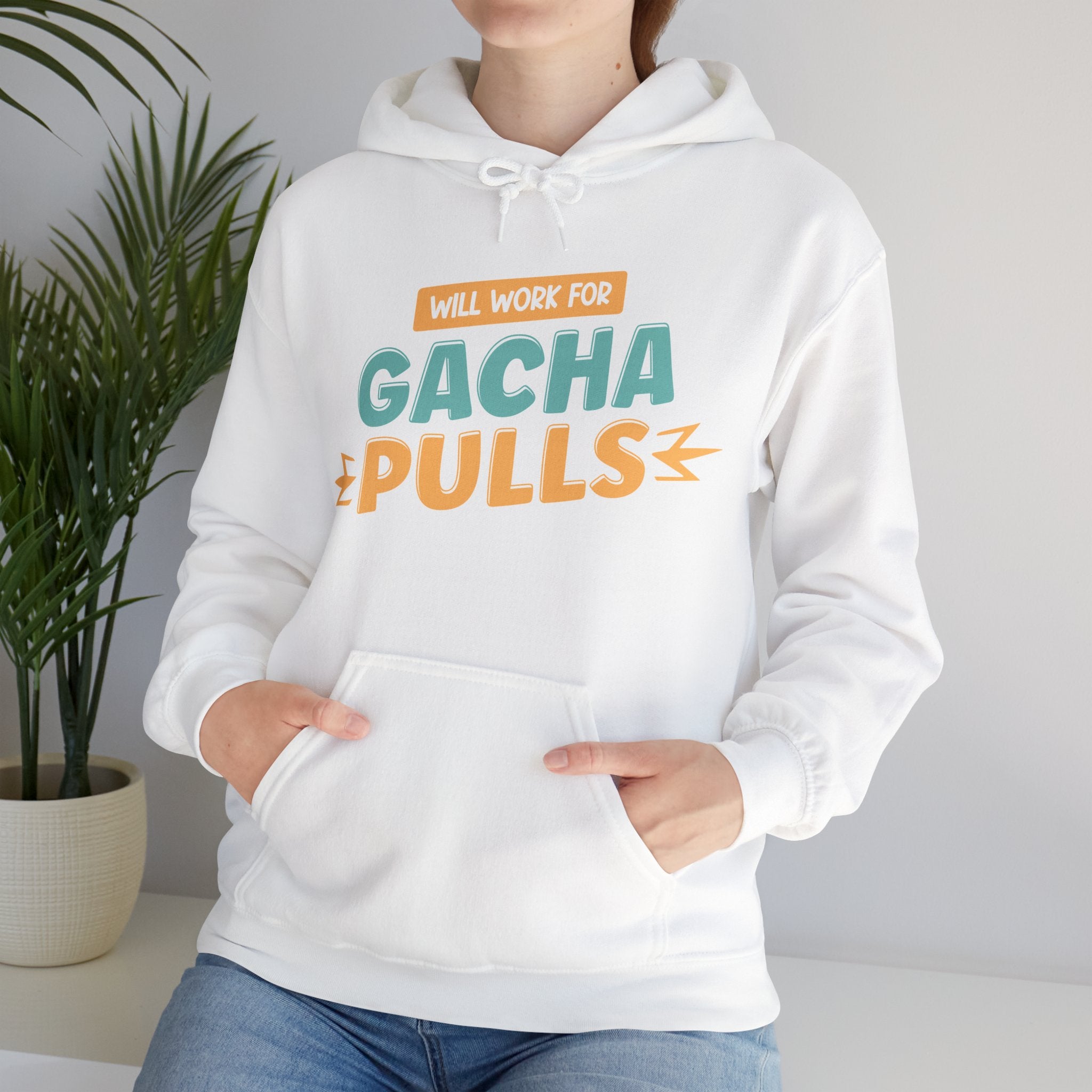 Unisex Will Work for Gacha Pulls Hoodie   