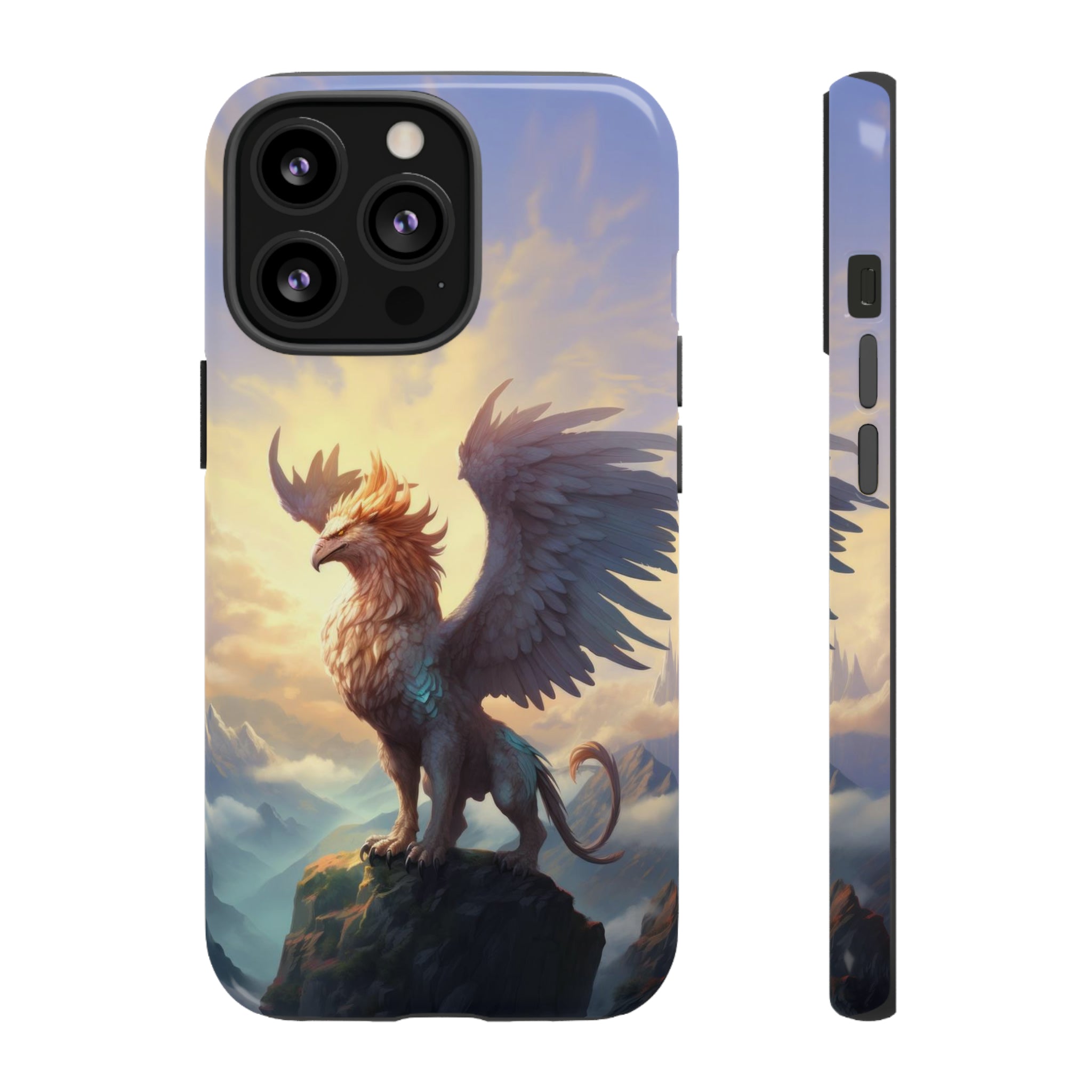 Mountaintop Griffin Phone Case iPhone 13 Pro Glossy 