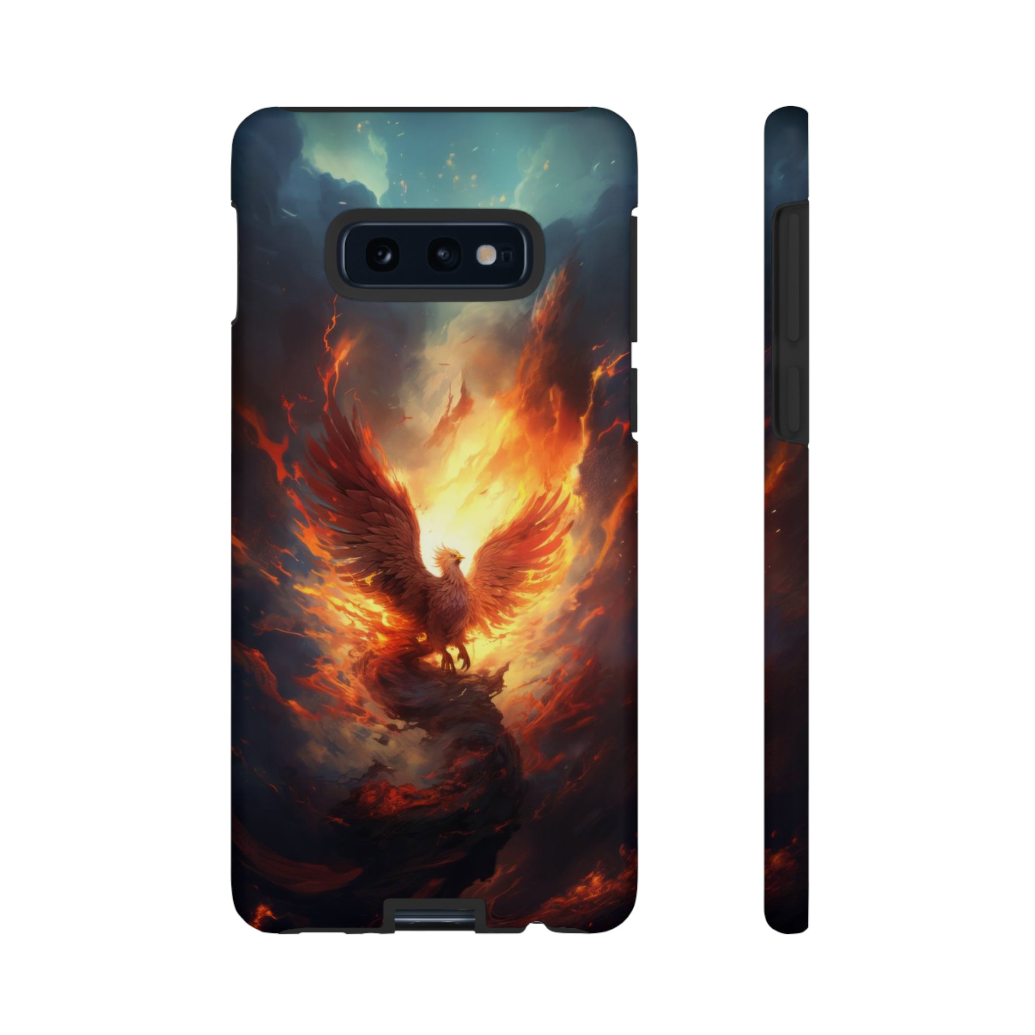 Phoenix in the Clouds Phone Case Samsung Galaxy S10E Matte 