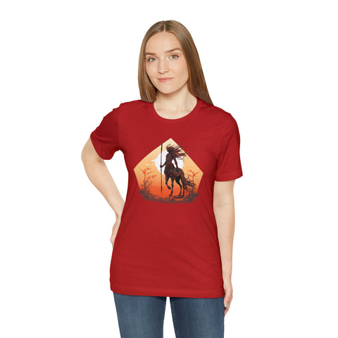 Unisex Centaur Warrior T Shirt   