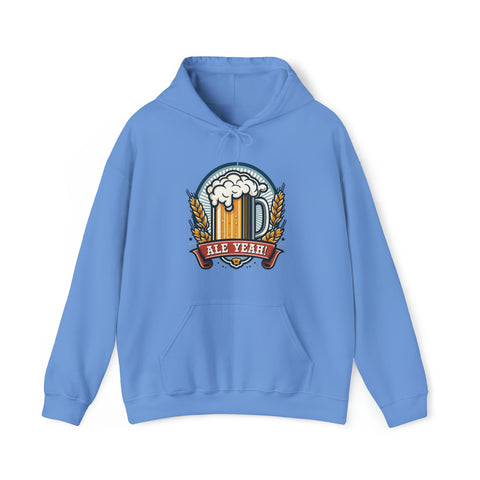 Unisex Ale Yeah Hoodie Carolina Blue S 