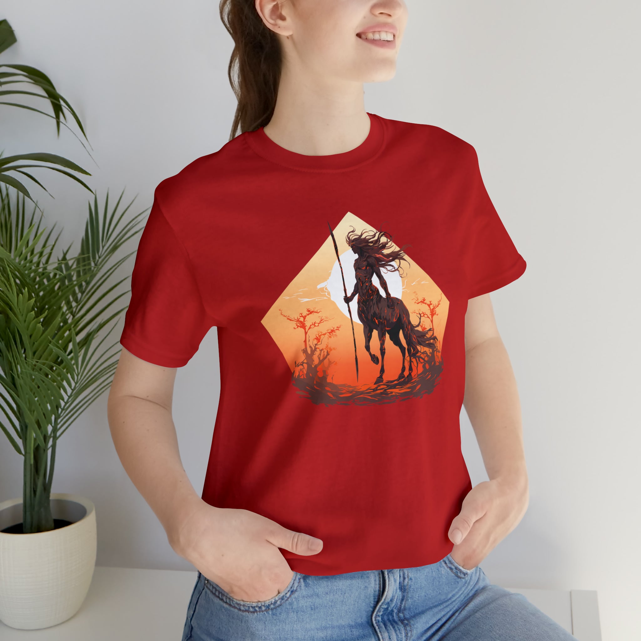 Unisex Centaur Warrior T Shirt   