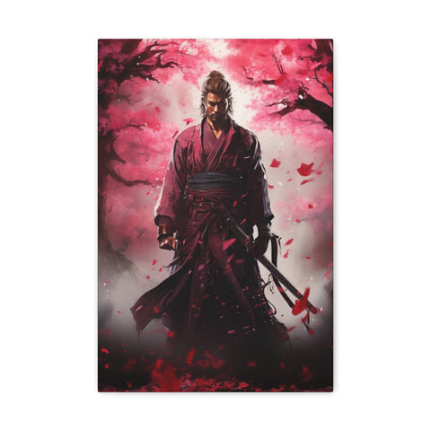 Samurai Warrior Wall Art 12" x 18" 1.25" 