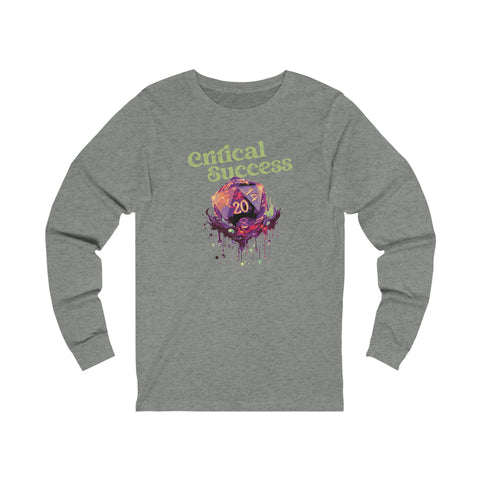 Unisex Critical Success Long Sleeve T Shirt   