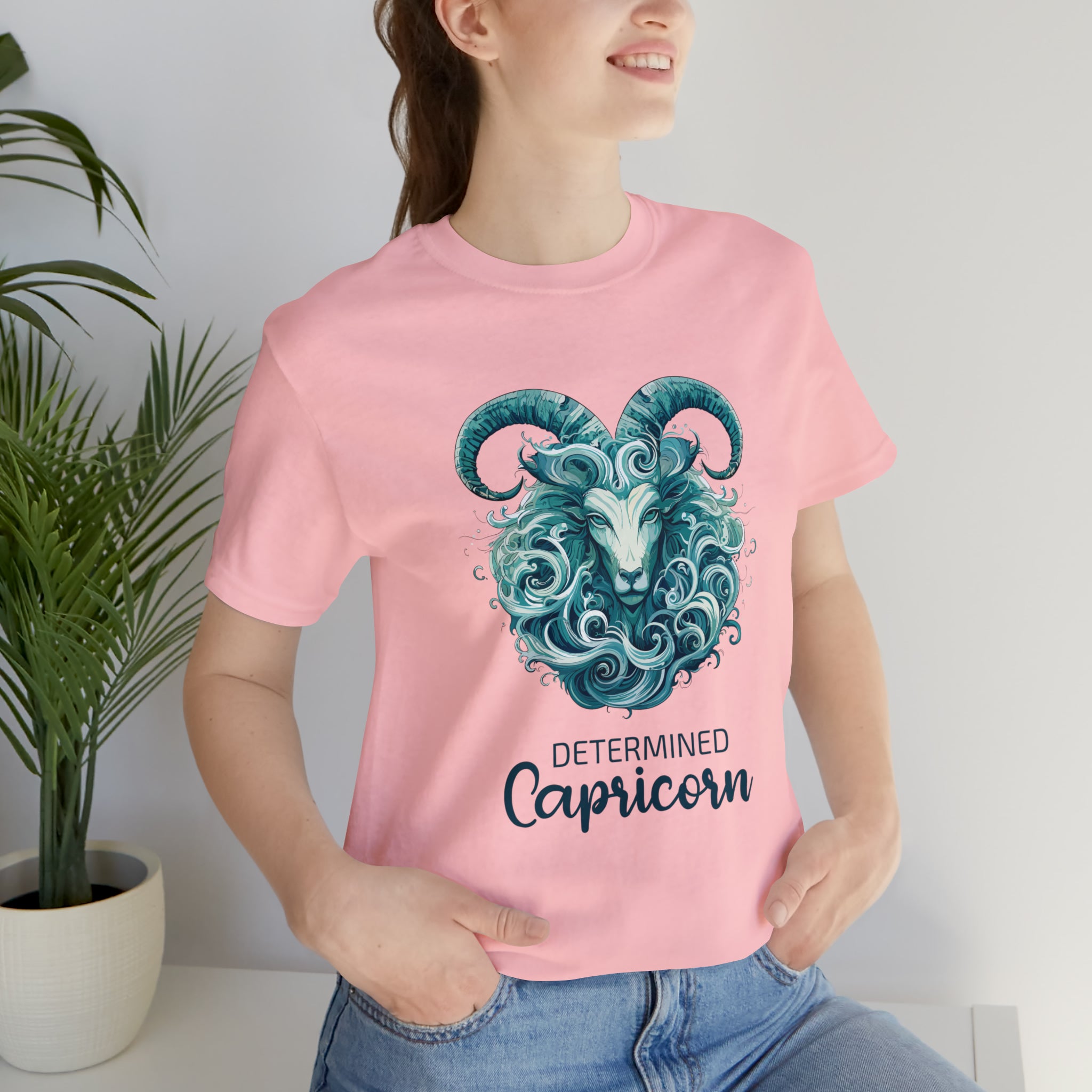 Unisex Capricorn Goat T Shirt   