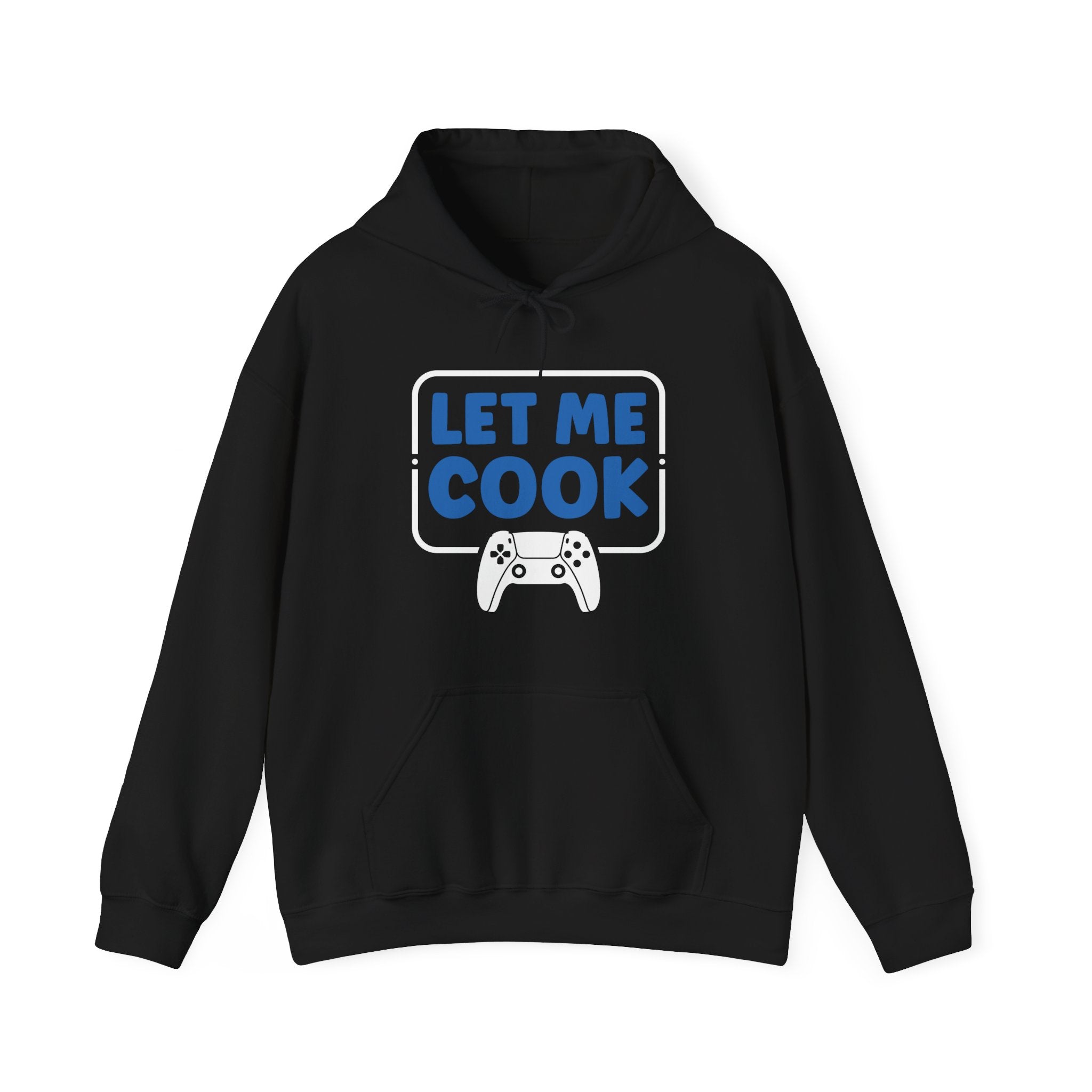 Unisex Let Me Cook Game Controller 2 Hoodie Black S