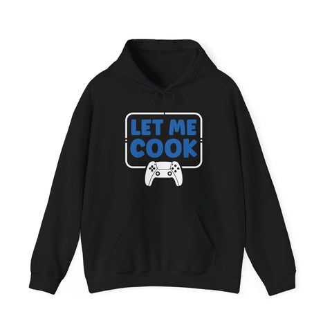 Unisex Let Me Cook Game Controller 2 Hoodie Black S