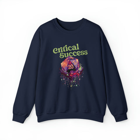 Unisex Critical Success Sweatshirt S Navy 