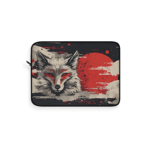 Red Moon Wolf Laptop Sleeve 12"  