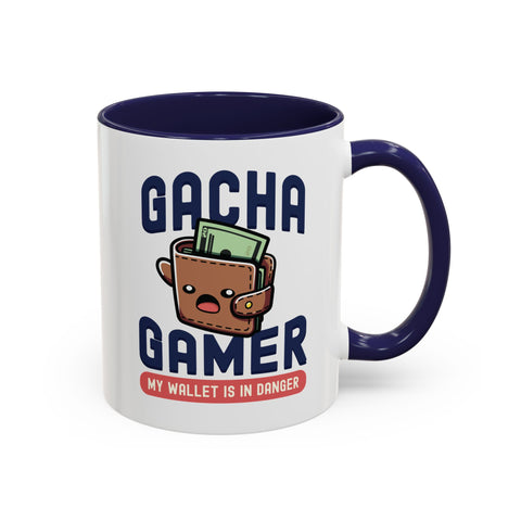 11oz My Wallet is in Danger Gacha Gamer Coffee Mug