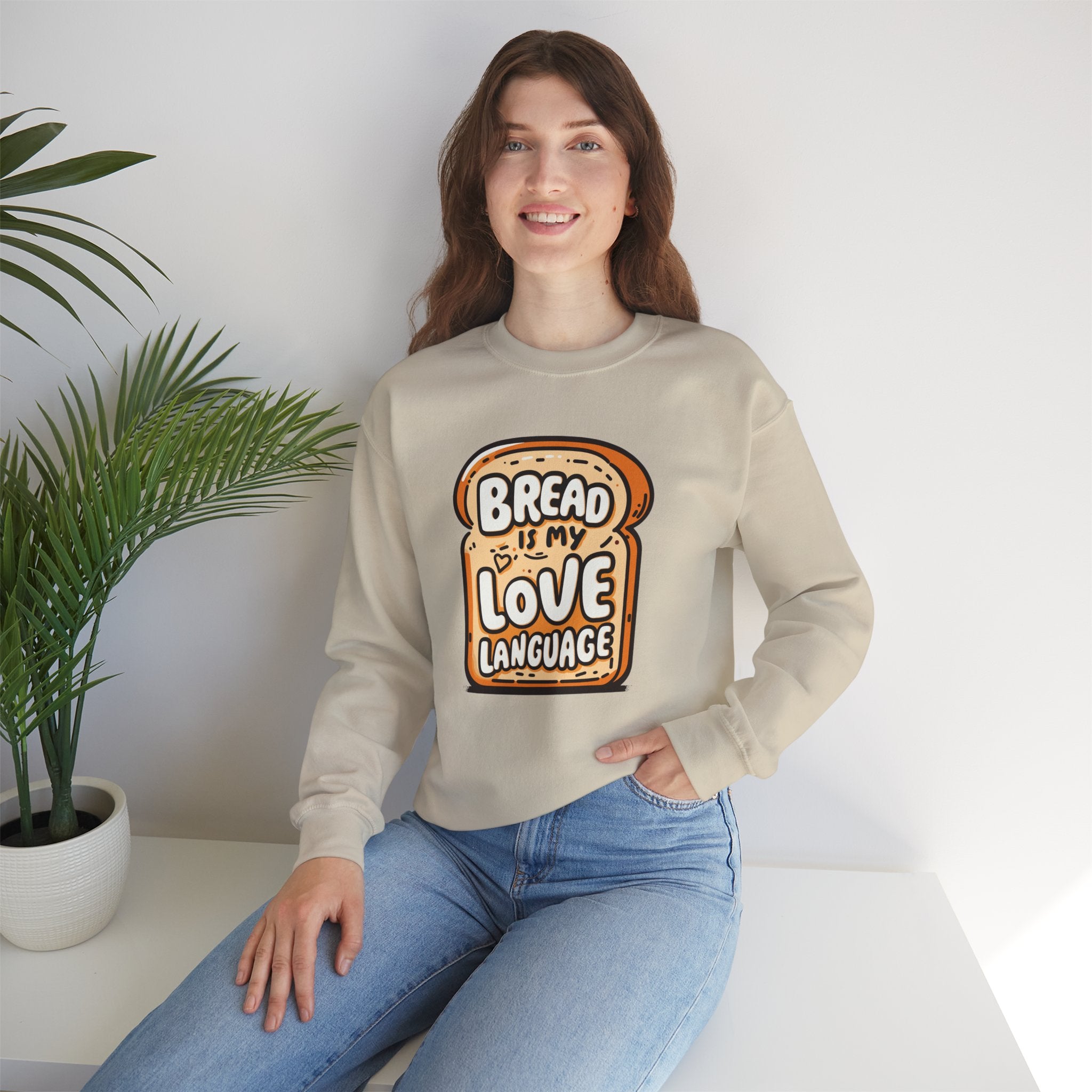 Unisex Bread is My Love Language Sweatshirt   