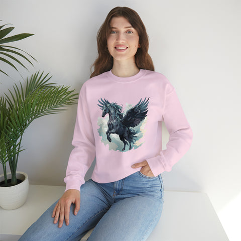 Unisex Majestic Pegasus Sweatshirt   