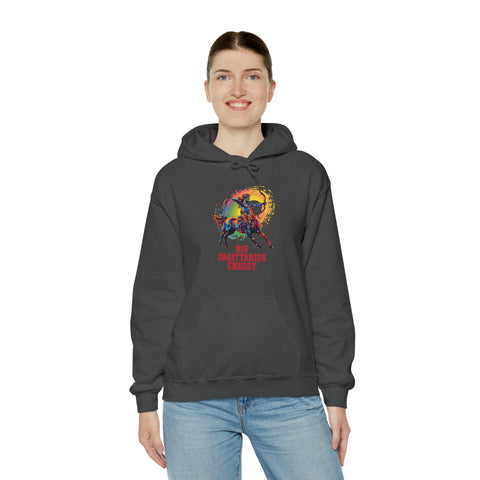 Unisex Big Sagittarius Energy Hoodie   