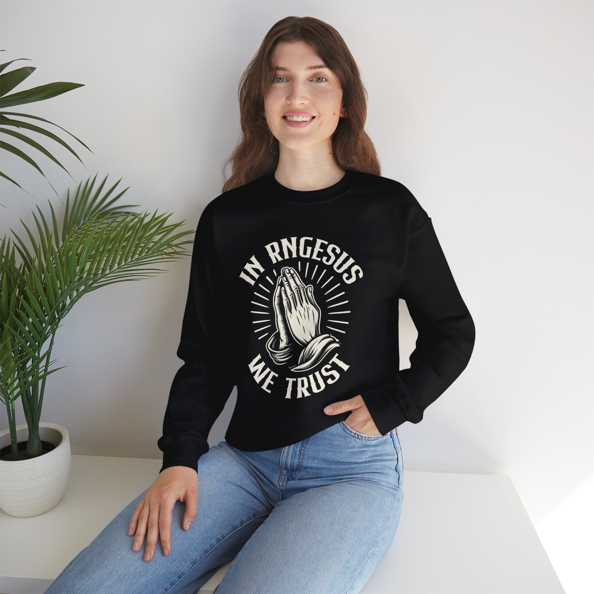 Unisex In RNGesus We Trust Sweatshirt   