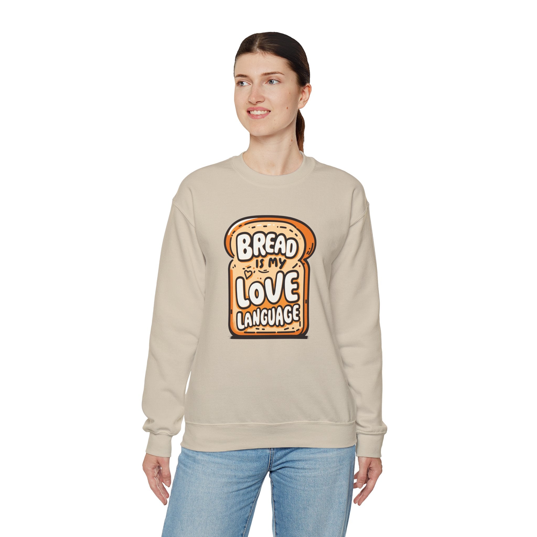 Unisex Bread is My Love Language Sweatshirt   