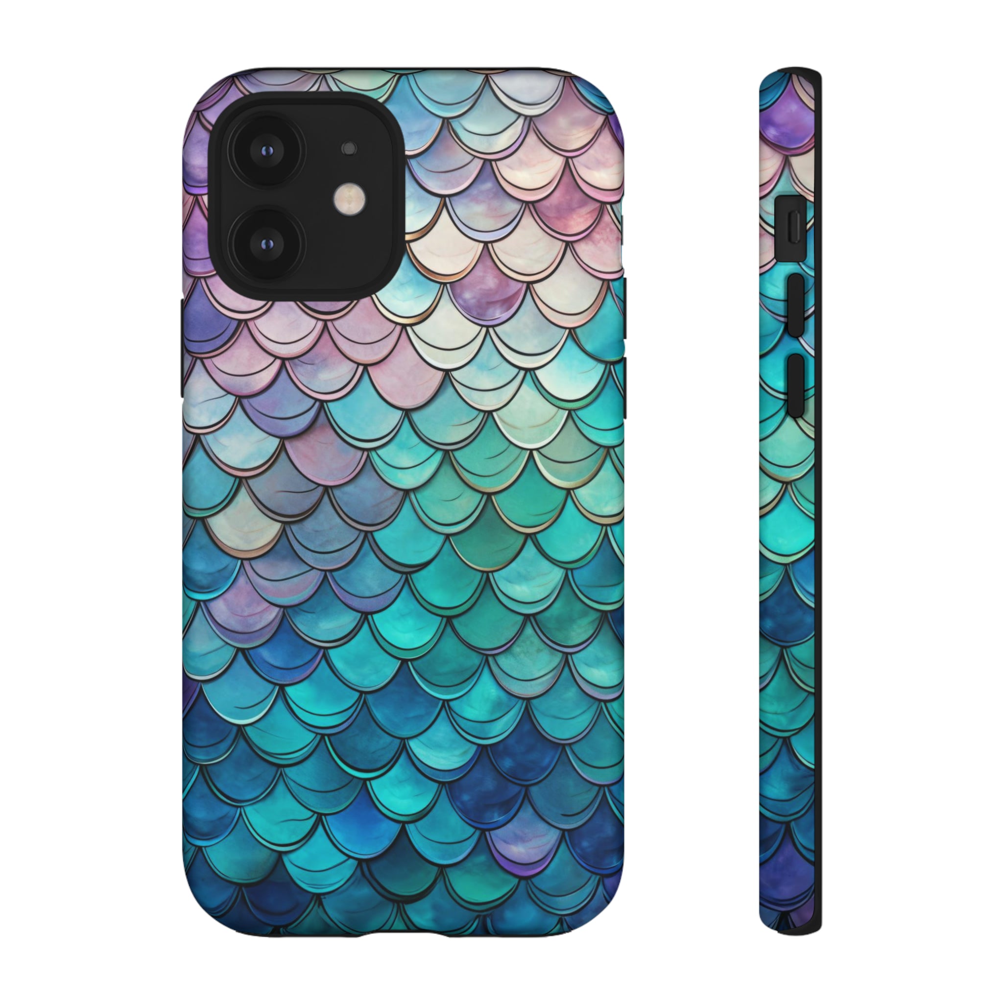 Mermaid Scales Phone Case iPhone 12 Matte 