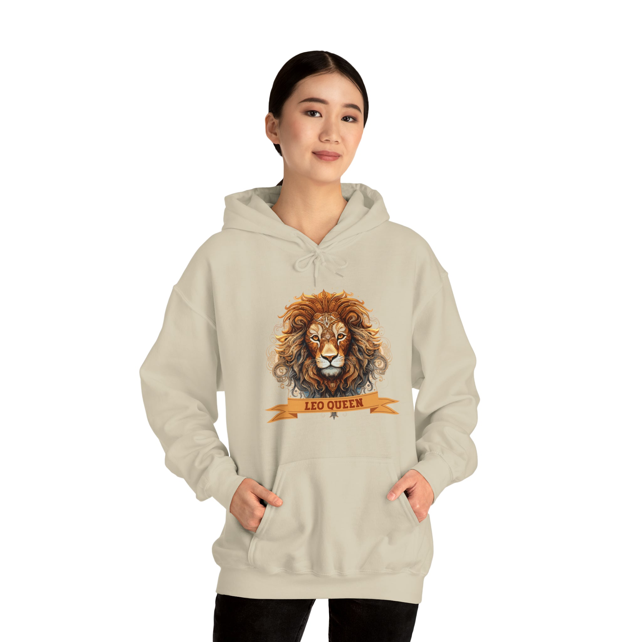 Womens Leo Queen Hoodie   