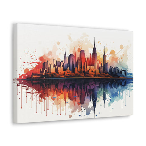 Skyline Reflections Wall Art   