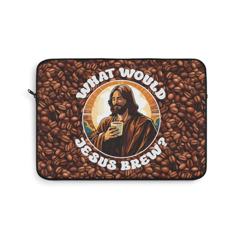 What Would Jesus Brew Coffee Laptop Sleeve 13"  