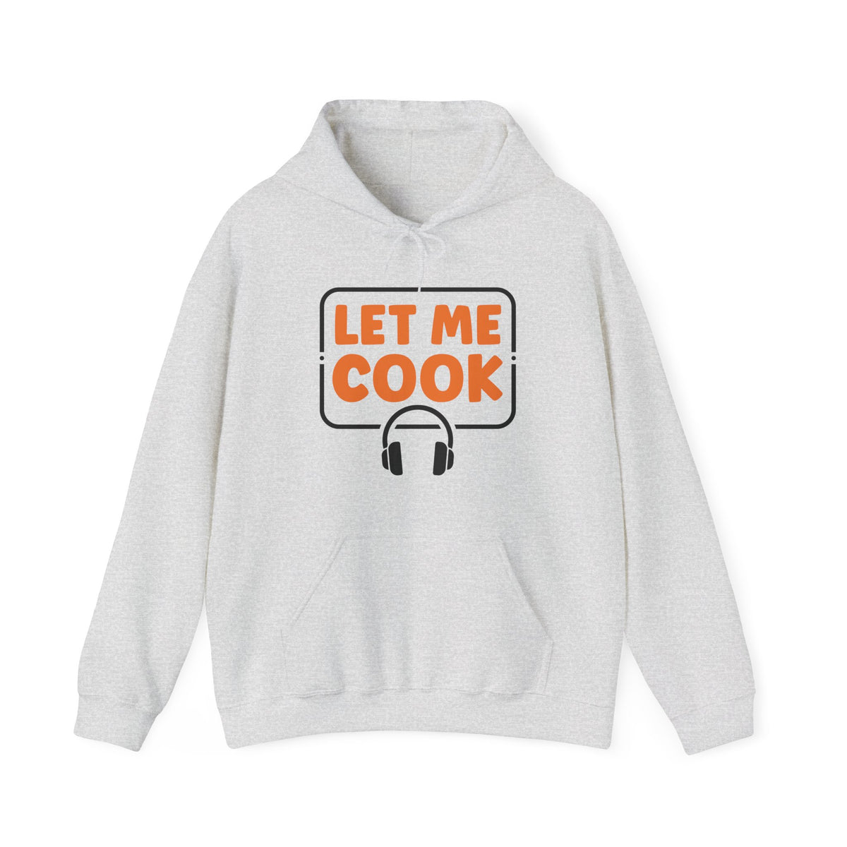 Unisex Let Me Cook PC Gamer Hoodie Ash S