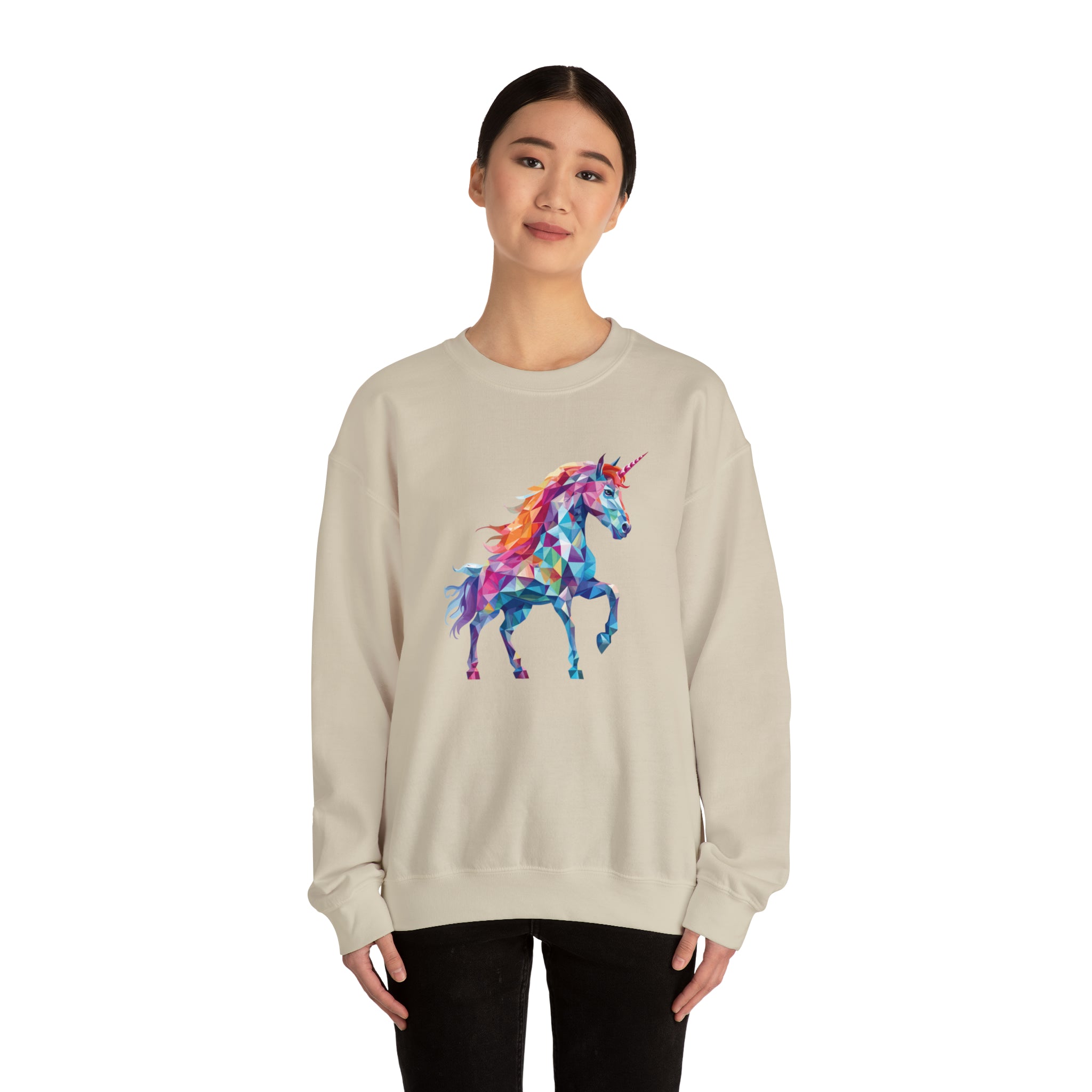 Unisex Crystallized Unicorn Sweatshirt   