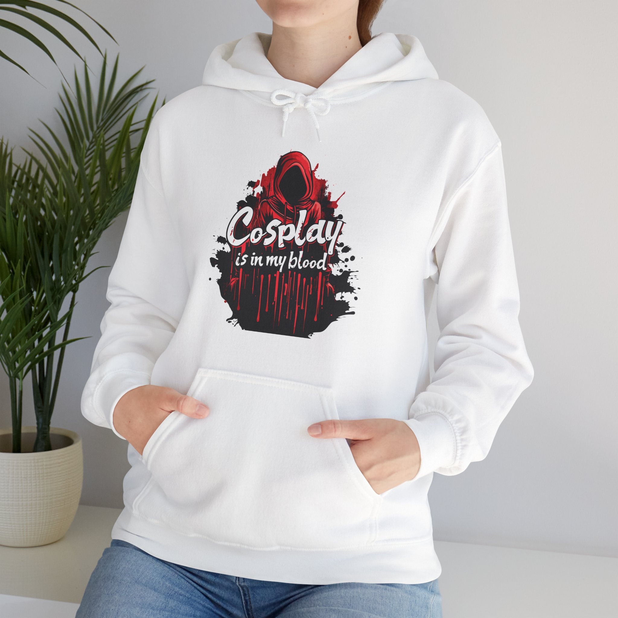 Unisex Cosplay is in my Blood Hoodie   