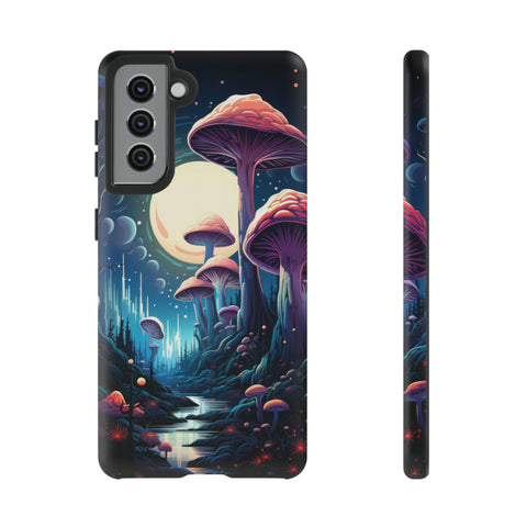 Mushroom Moonlight Phone Case Samsung Galaxy S21 Matte 