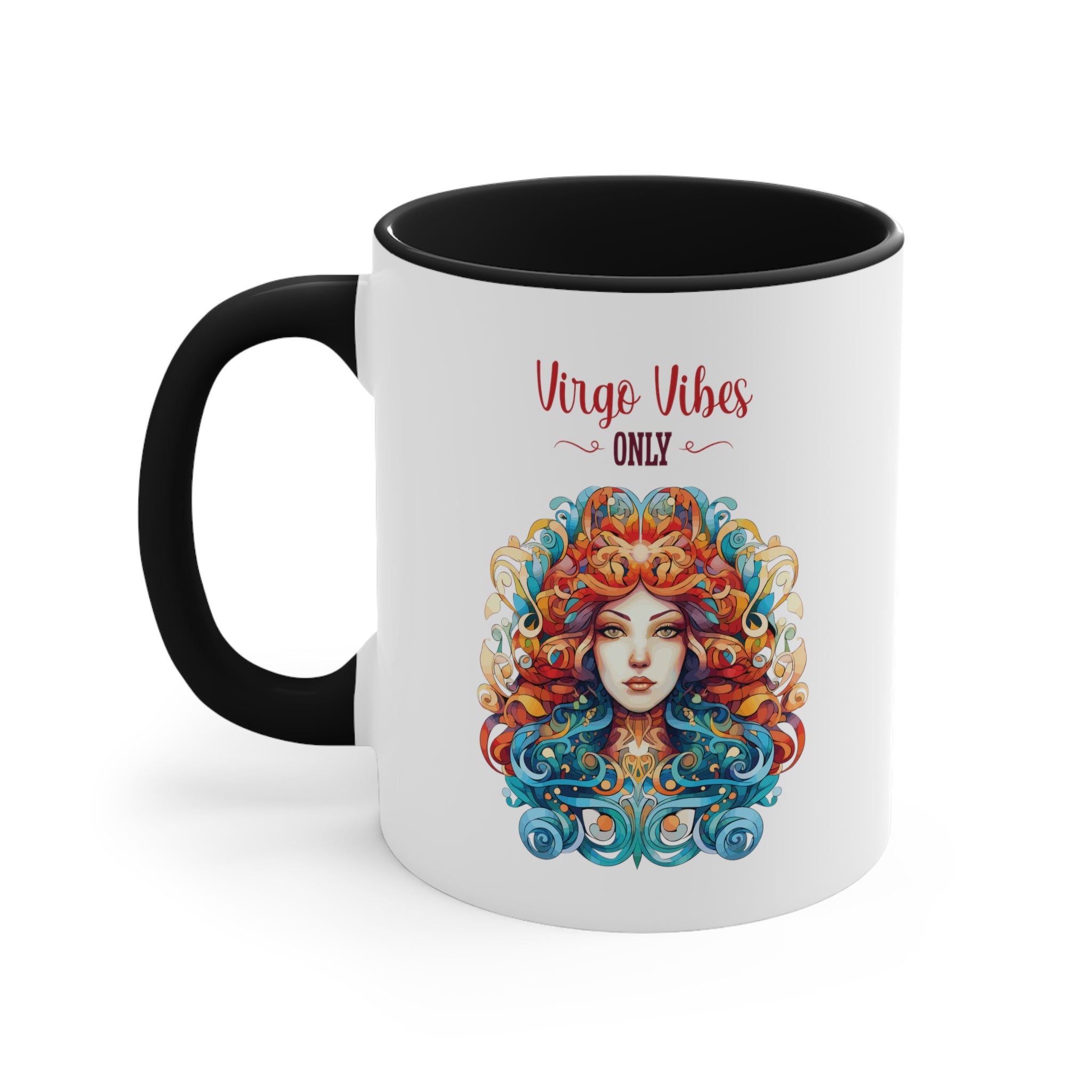 11oz Virgo Vibes Coffee Mug 11oz Black 