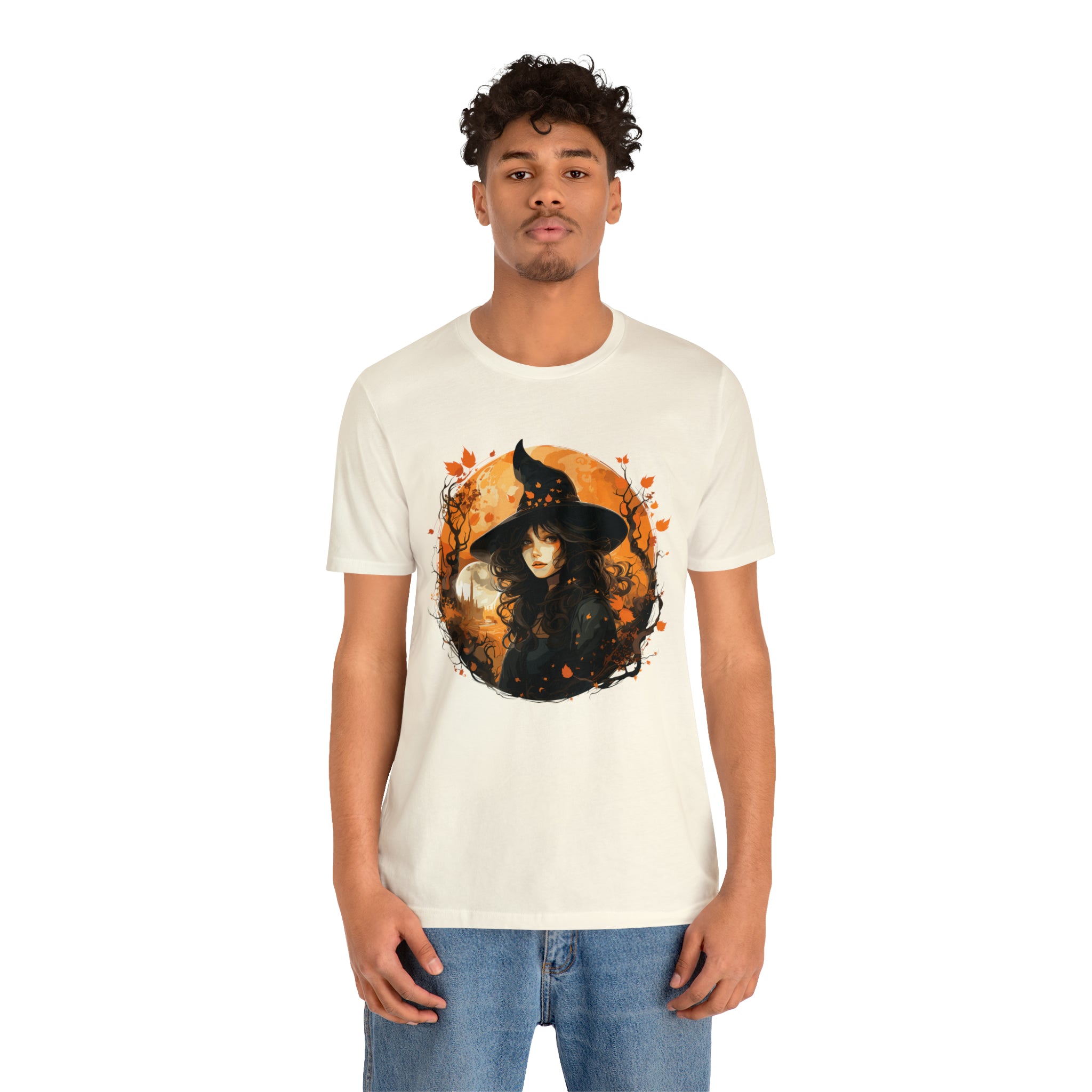 Unisex Autumn Witch T Shirt   