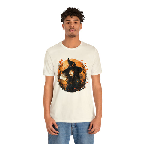 Unisex Autumn Witch T Shirt   