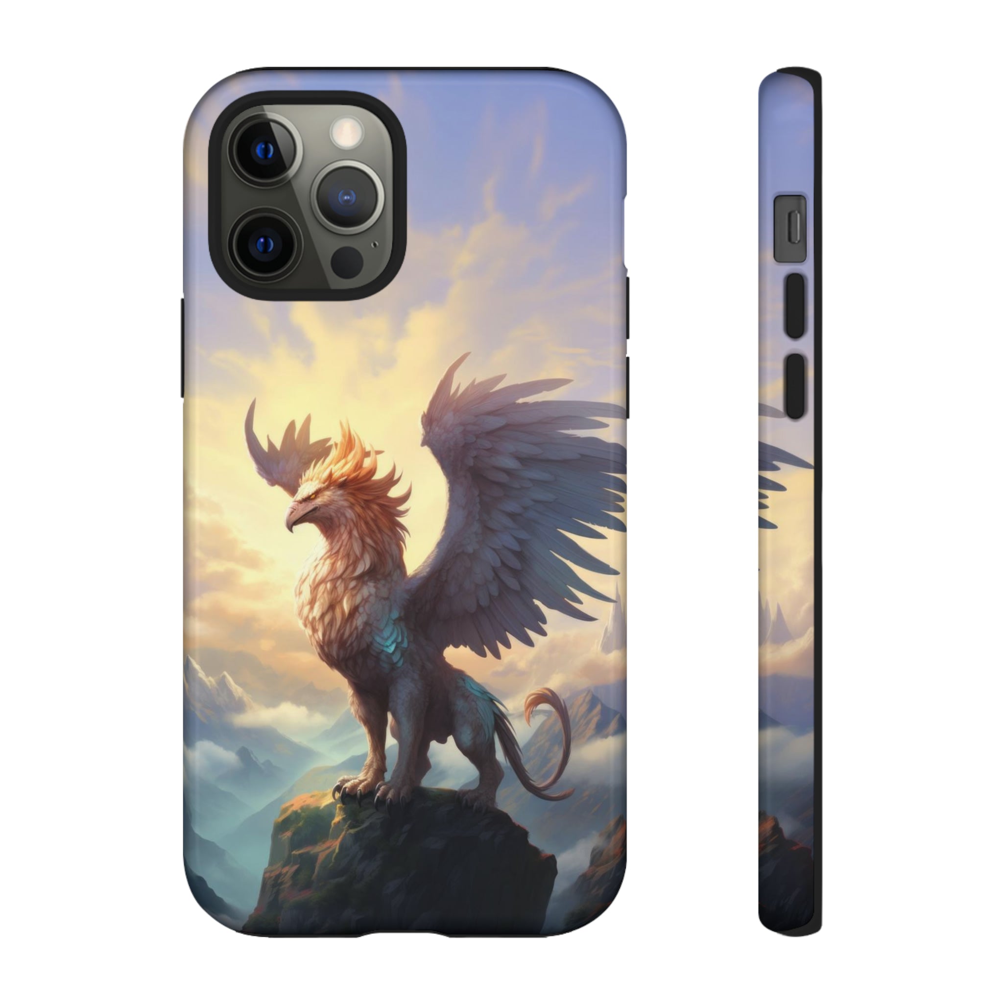 Mountaintop Griffin Phone Case iPhone 12 Pro Glossy 