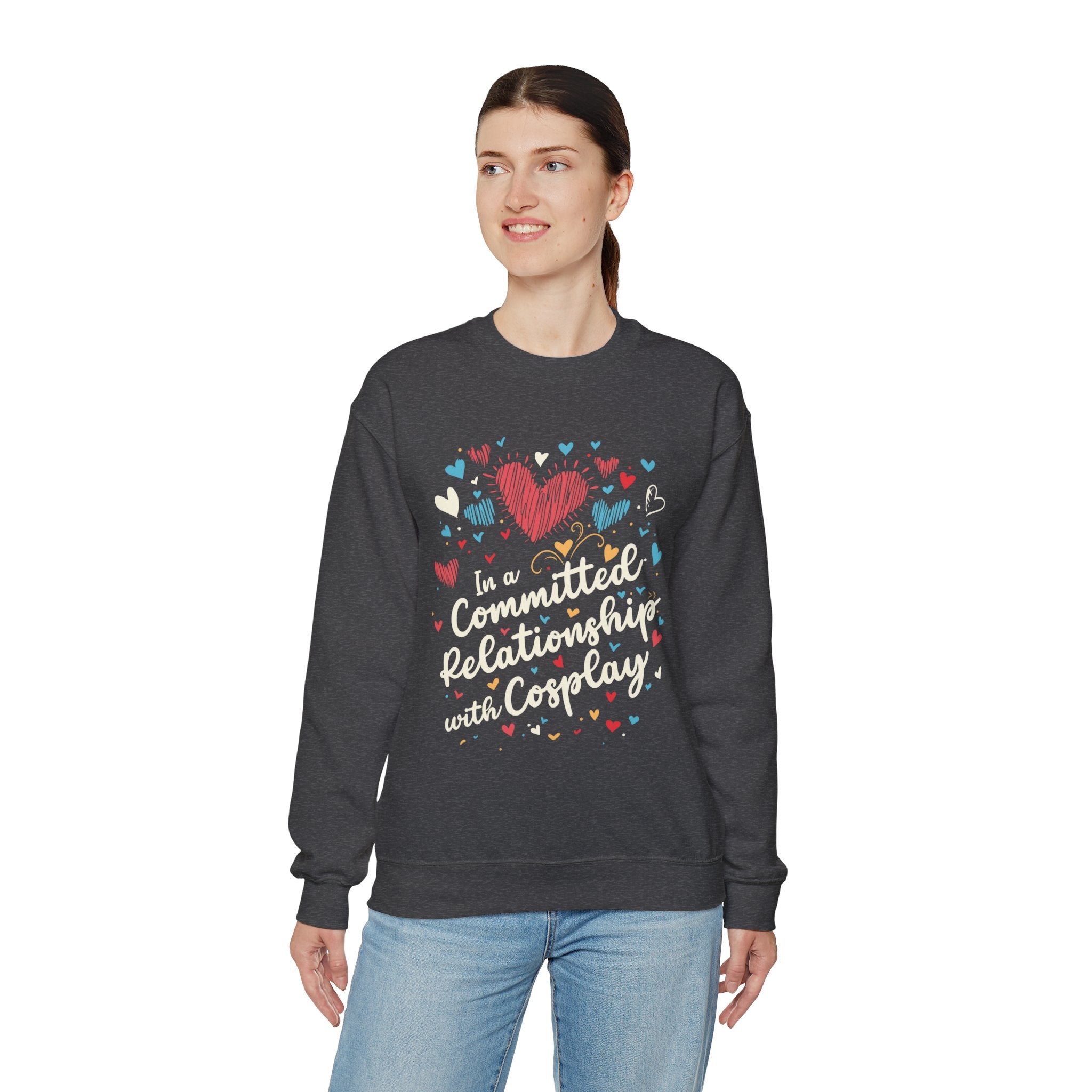 Unisex In a Committed Relationship with Cosplay Sweatshirt   