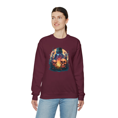 Unisex Magic Potion & Skulls Sweatshirt   