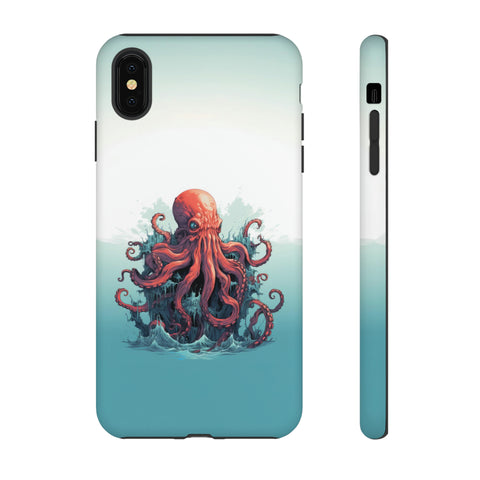 Kraken in the Ocean Phone Case iPhone XS MAX Matte 