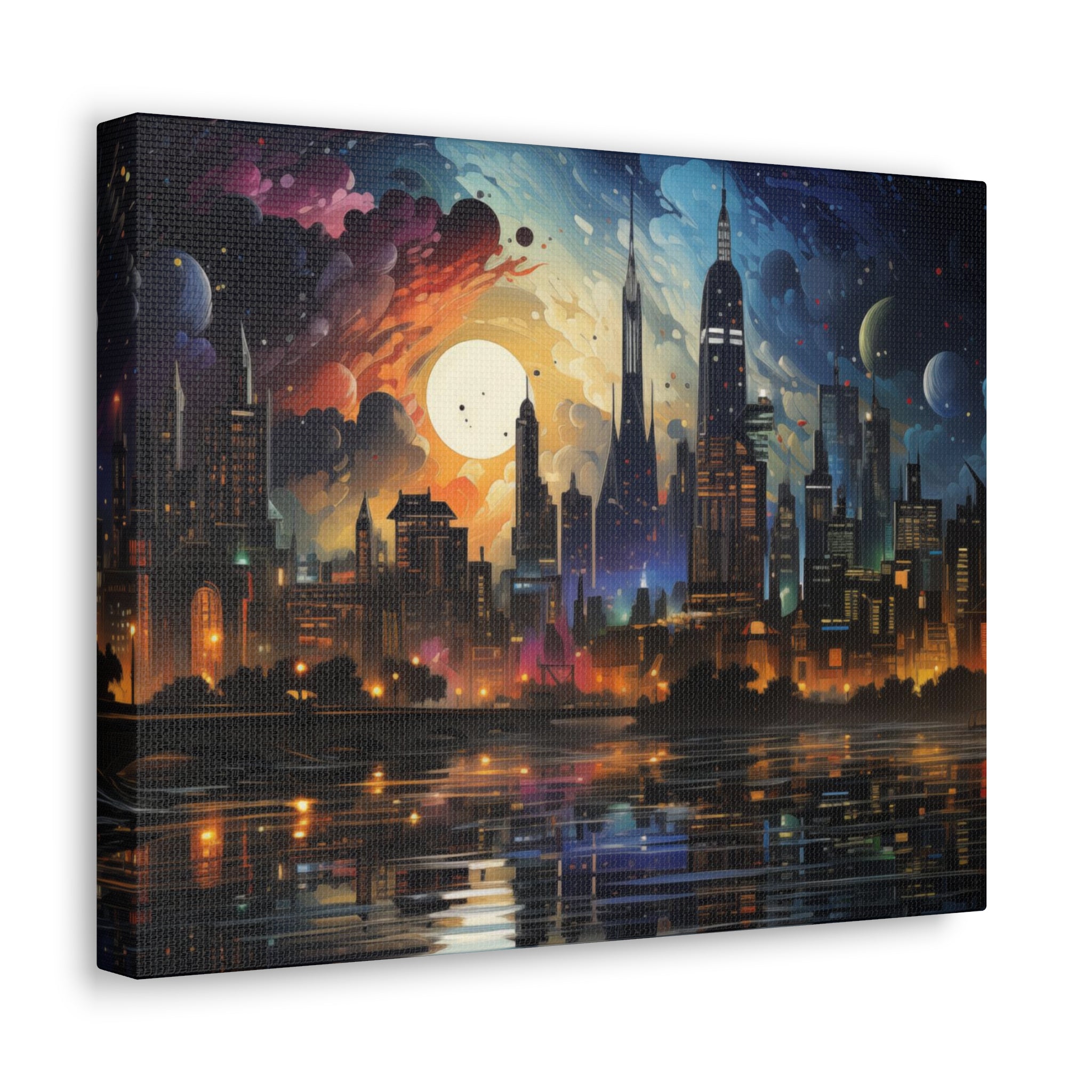 City Skyline Wall Art   